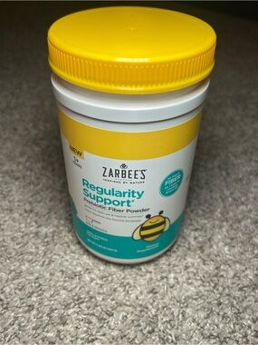 Zarbee's Regularity Support Prebiotic Fiber Powder - Yellow/Teal